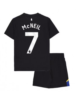 Detské Futbalové oblečenie Everton Dwight McNeil #7 2025-26 Krátky Rukáv - Tretina (+ trenírky)